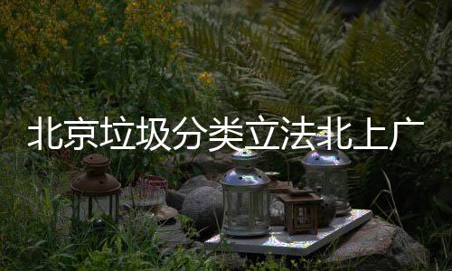 北京北上广深垃圾立法类将进入强制分分类